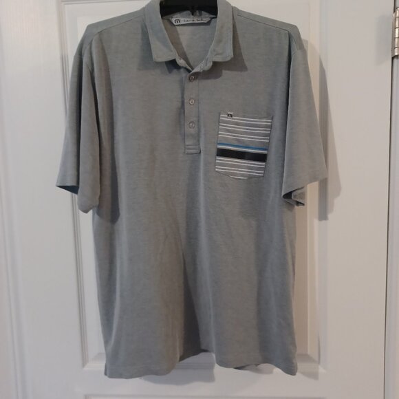 Travis Mathew Golf Polo Shirt Men Size XL Pima Cotton Sustainable Breath… - Picture 1 of 7